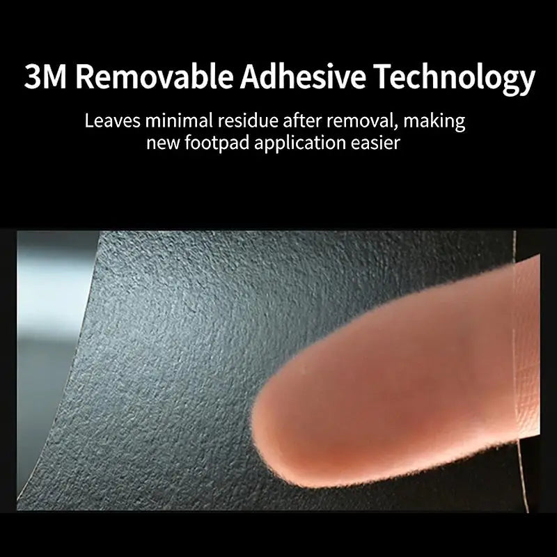 Mouse Feet Replacement Pads Self-adhesive Smooth Glide Sliding Qme
