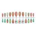 Fashion Luxury Mexico National Team Almond Full Cover Press On Nails Stylish Mexico flag design artificial false nails Qme 1pcs