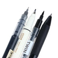 Vintage Luxury Pens Quick-dry Ink Smooth Writing Journal Pen Suitable Qme Black