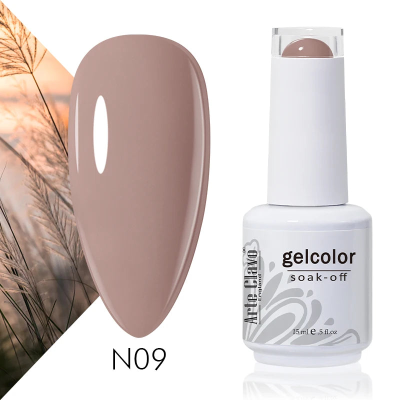 Arte Clavo Macaron Spring Series Gel Nail Polish Pigment Semi