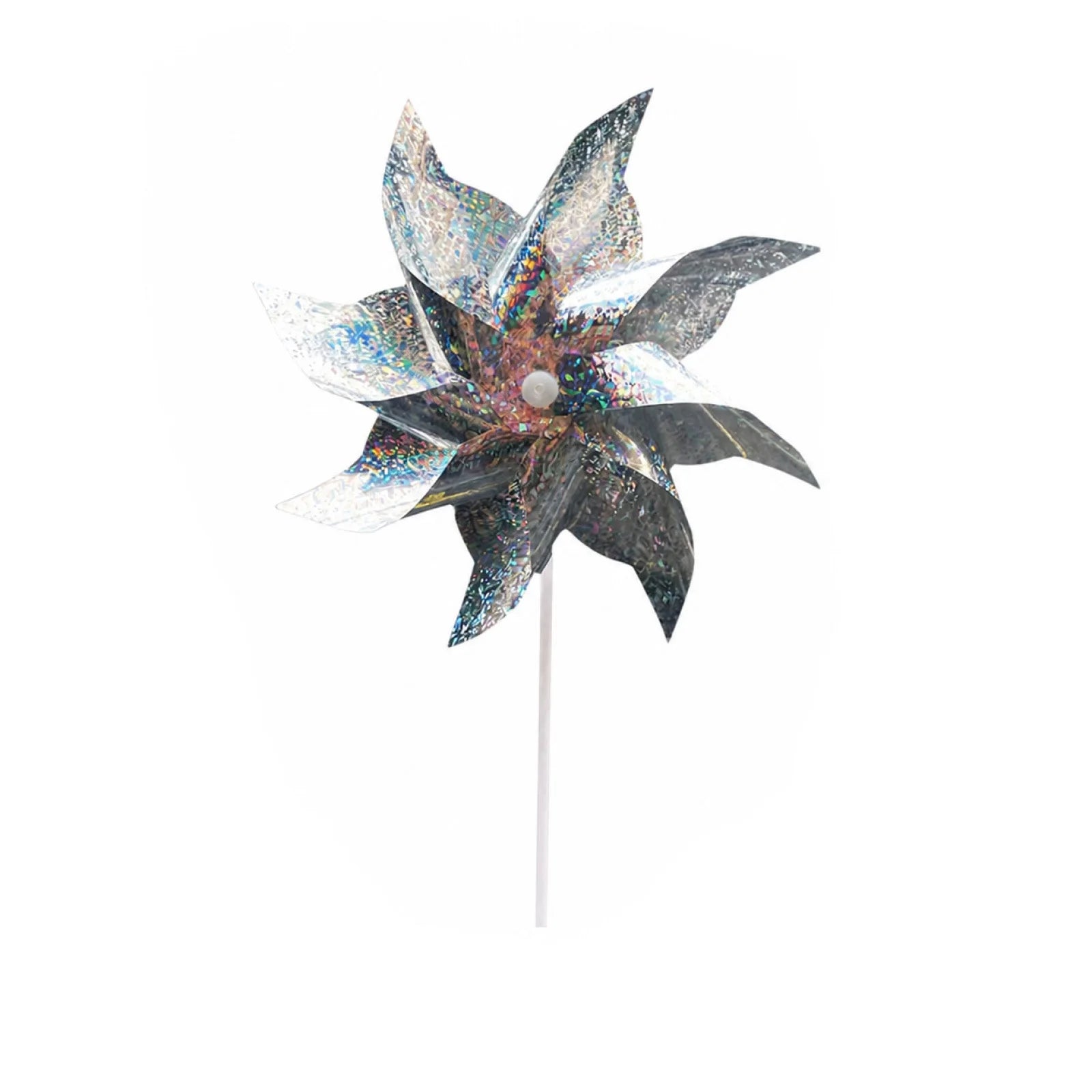 10Pcs Plastic Colorful Pinwheel DIY Lawn Windmill Decorative Wind Spinners Home Garden Yard Wedding Party Scene Decor Props Qme A One Size
