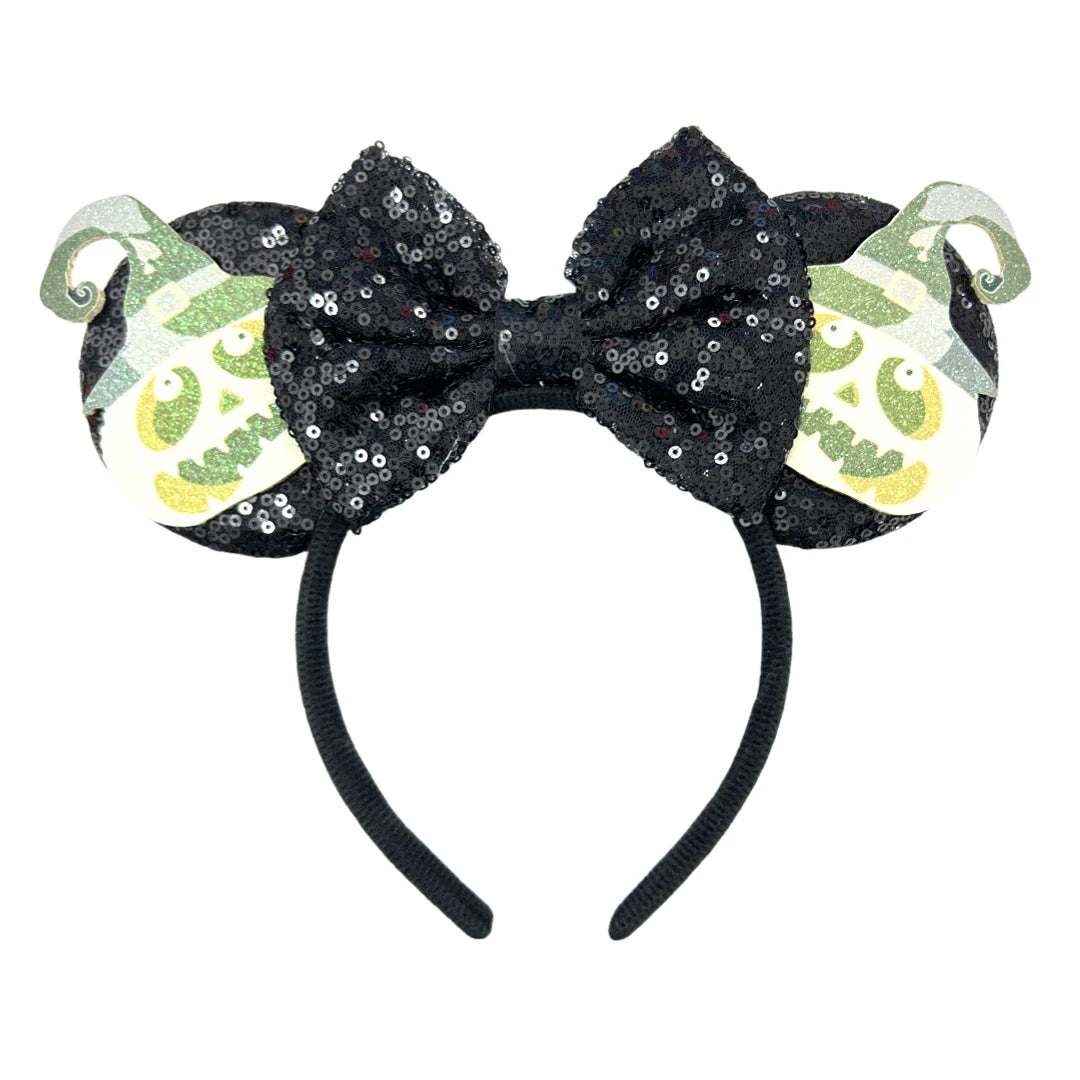 New skull Mickey Halloween Ghost Bat Skeleton Headband for Girls Women Cosplay Hairbands Mouse Ears Headbands Hair Accessorie Qme Headband 7