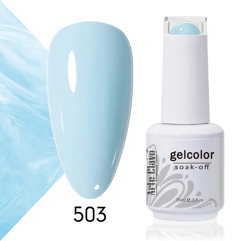 Arte Clavo Macaron Spring Series Gel Nail Polish Pigment Semi
