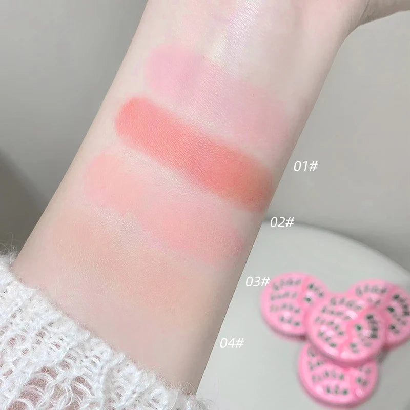 Gege Bear Vitality Blush Natural Low Saturation Shrinking Expanding Qme