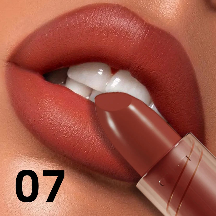 14-color Matte Lipstick Red Lip Stick Waterproof Sexy Korean Makeup Qme 07
