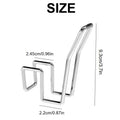 Closet Organization Stainless Steel Shoes Hanger Drying Rack Shoe Qme Default Title