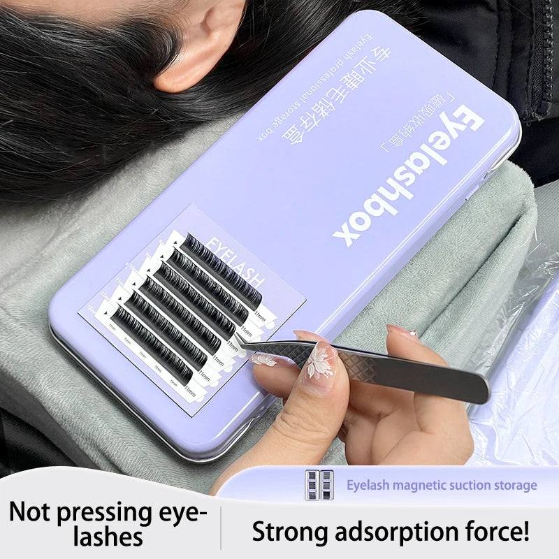 Single Layer Lash Extension Display Box Pallet Storage Individual Qme