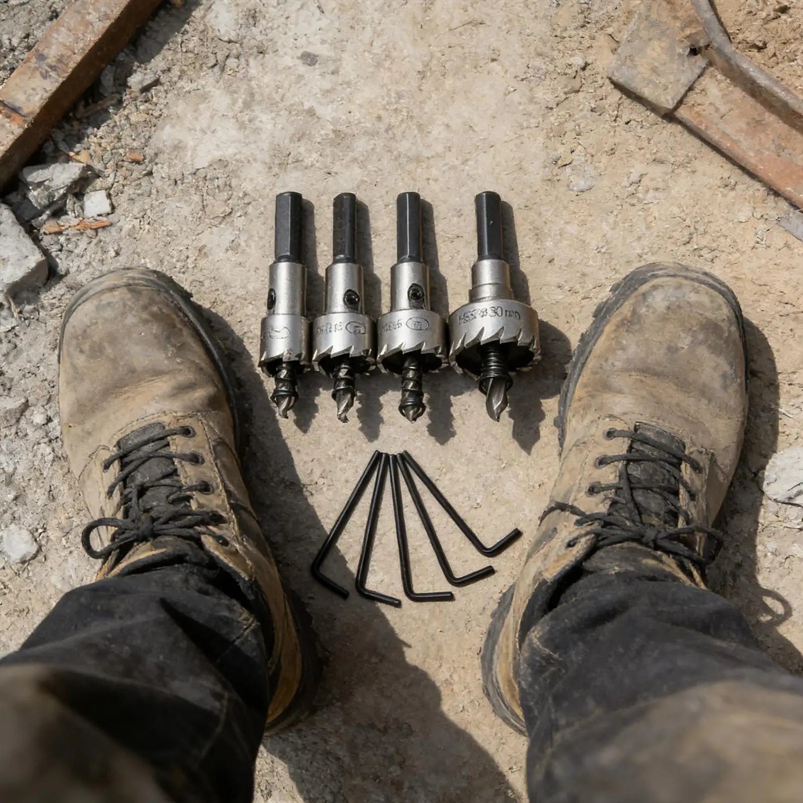 Hole Drill Bit 5 High-speed Wear-resistant Drilling Cutter Saw Door Qme