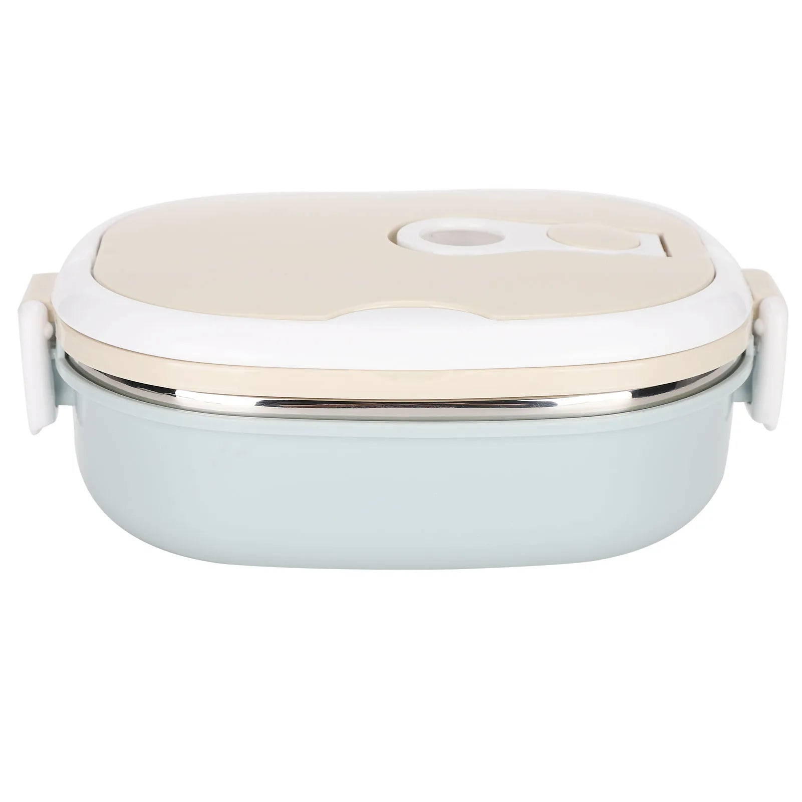Multi Layer Lunch Box Large Capacity Portable Stainless Steel Food Lunch Container for Office Workers and Students Qme Single-layer