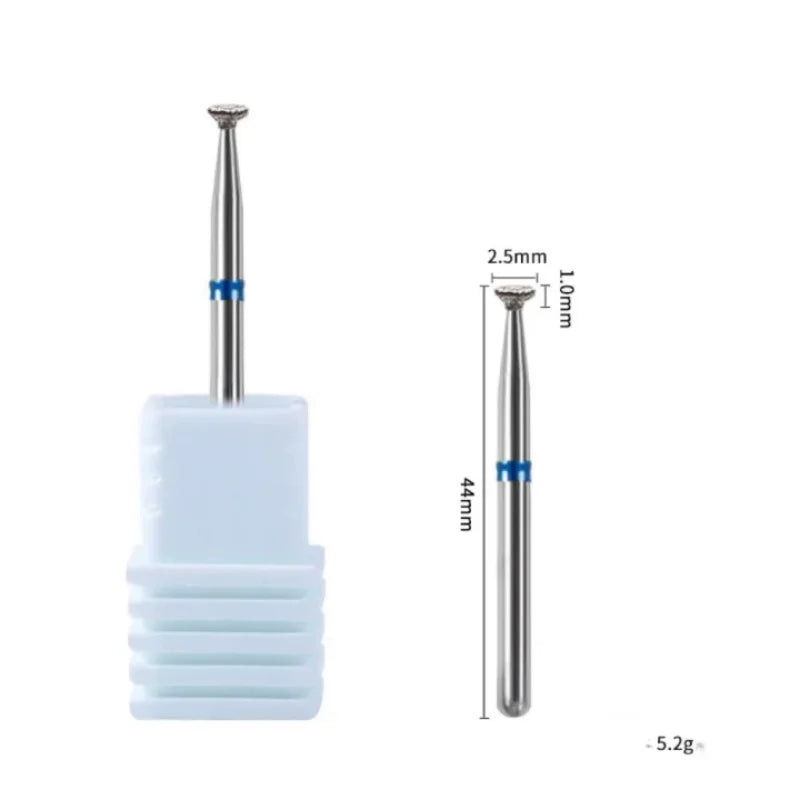 Nail Art Diamond Drill Polishing Head Sanding Acrylic Gel Remove Electric Manicure Drill Machine Replacement Gringing Heads Qme PG-18