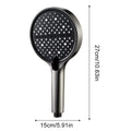 Pressure Shower Heads 7-Mode Handheld Head Rust-proof Replacement Qme 02 China Mainland