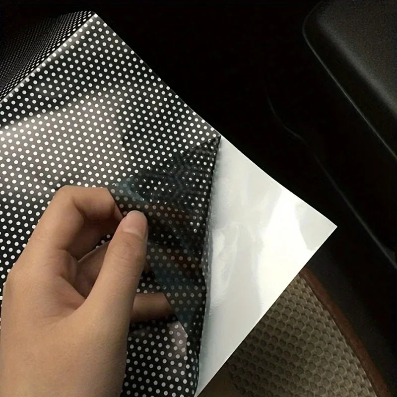 Keep Your Car Cool & Private - 2pcs Car Side Window Sunshades With Static Cling Films! Qme