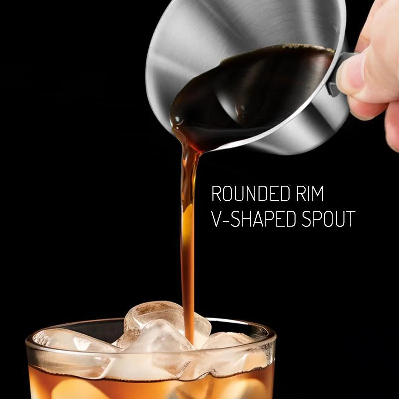 Stainless Steel Coffee Extraction Cup Scale Small Milk Spoon Making Qme