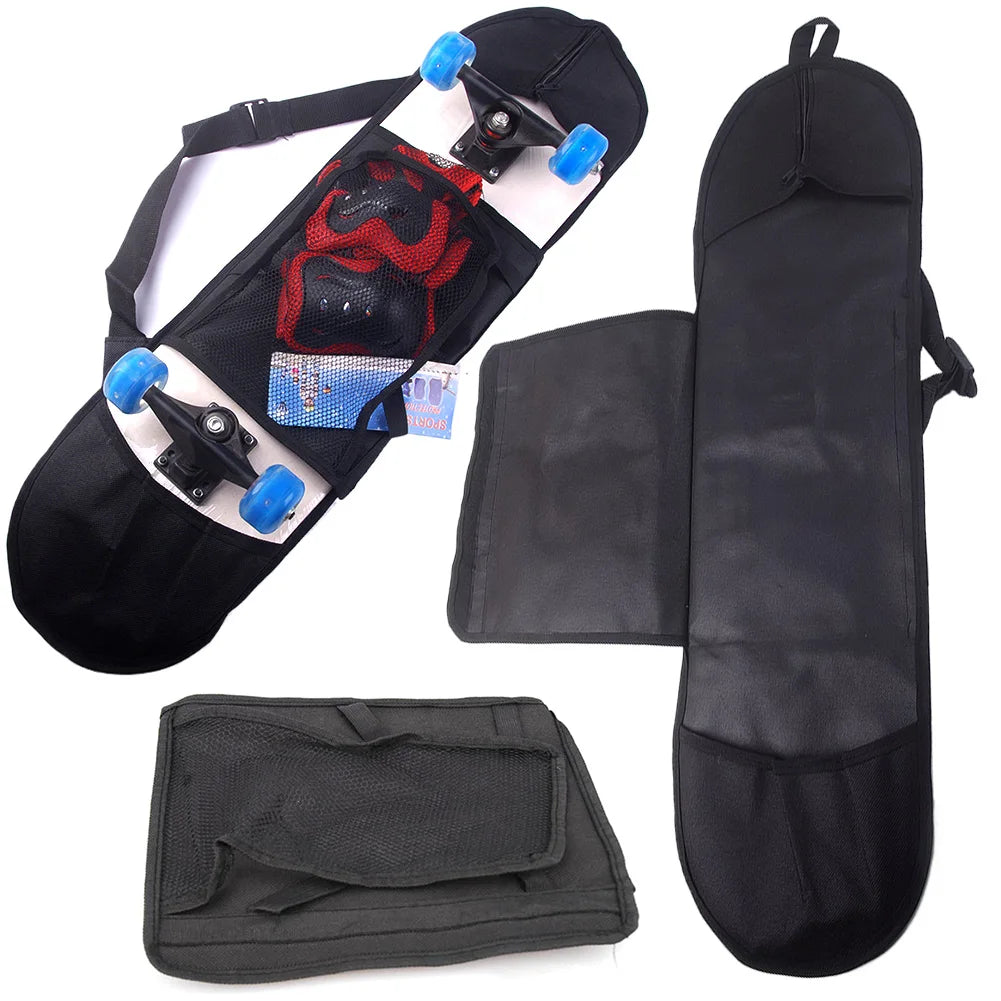 Skateboarding Carrying Handbag Waterproof Balancing Scooter Storage Cover Backpack Adjustable Strap Skateboard Backpack Qme