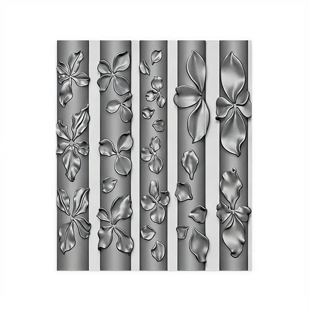 Flower Petals Silicone Nail Art Molds Women DIY 3D Resin Design Qme