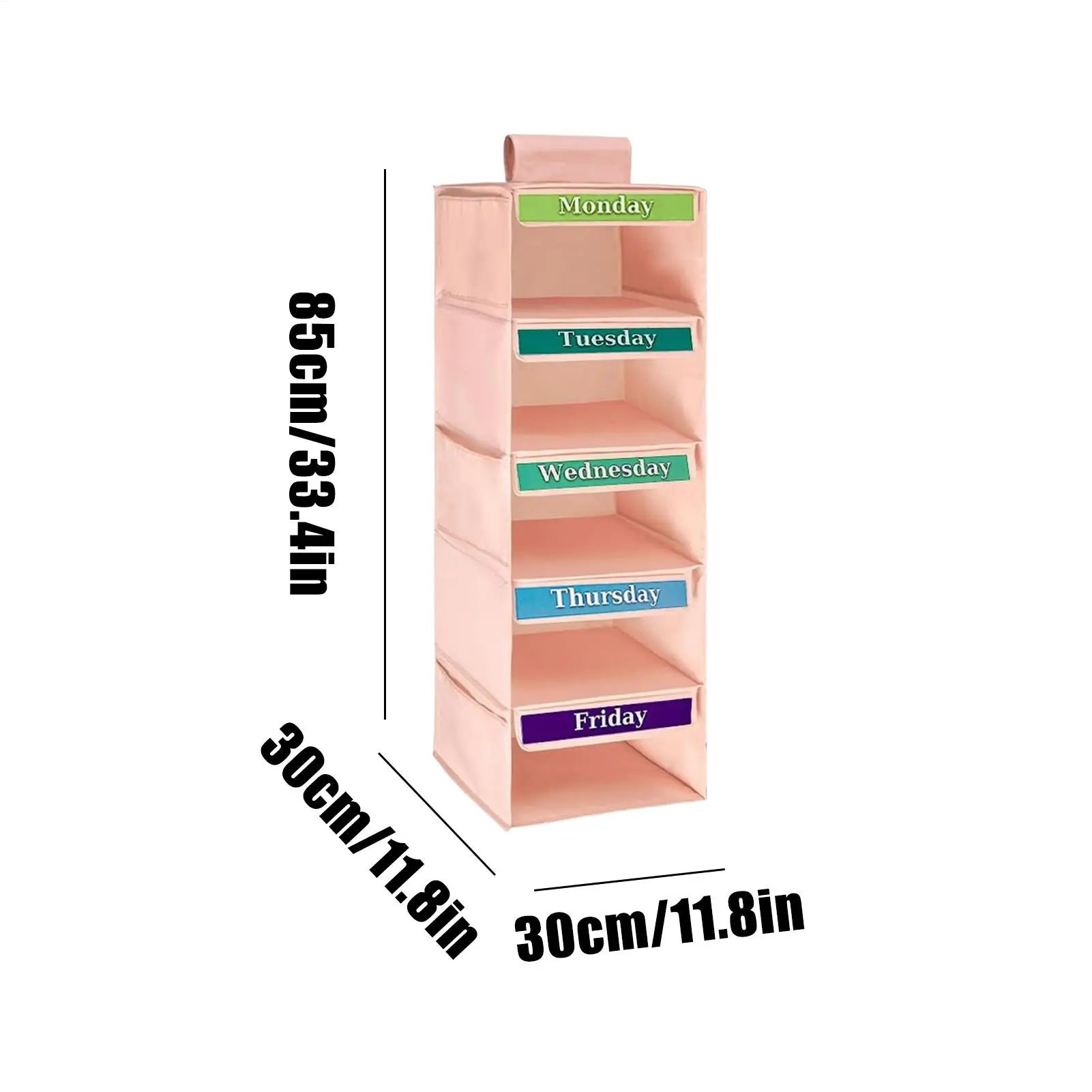 Clothes Organizer Kids Five-tiered Clothing Storage Organization Qme