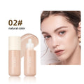 QIBEST Liquid Foundation High Coverage Waterproof Face Concealer Base Cream Lasting Oil-Control Professional Makeup For Women Qme 02