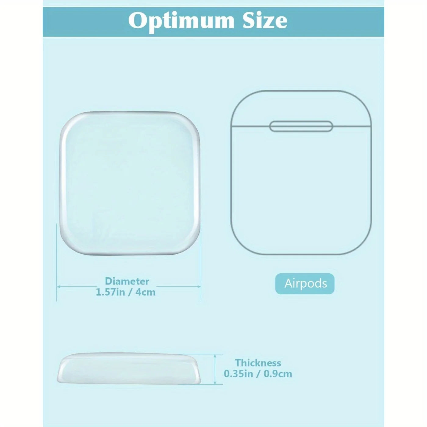 6-Piece Self-Adhesive Door Block Wall Protector - Soft Transparent Rubber Buffer Shield for Home and Office, Shock Absorption Qme