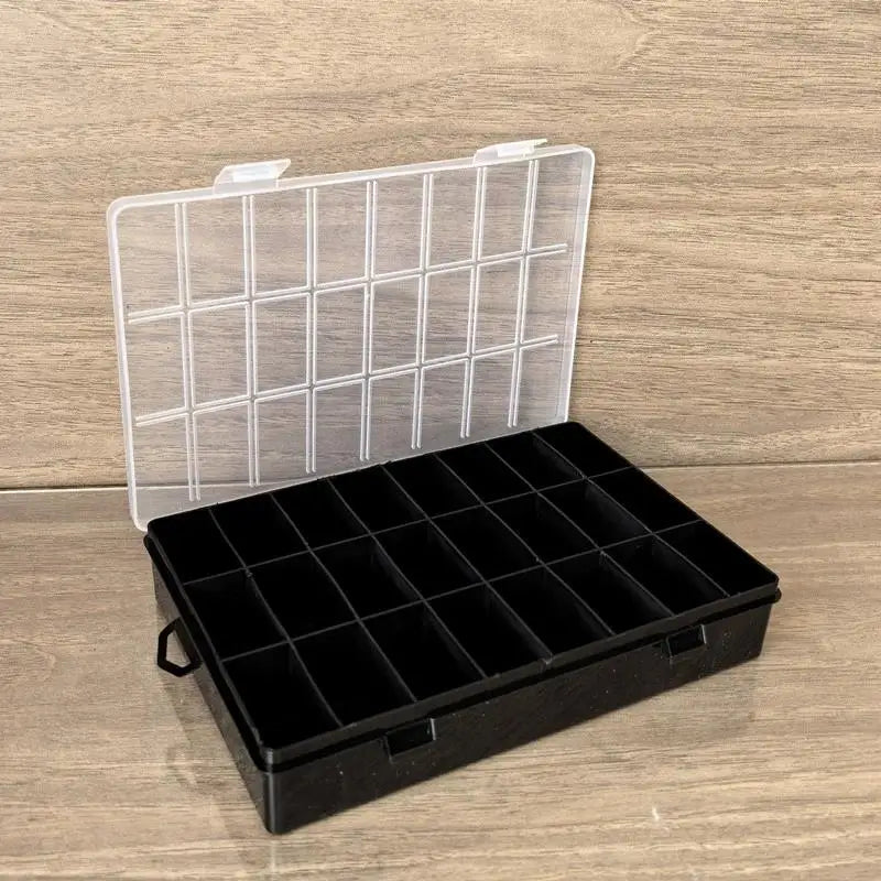 Bead Screw Container Home Storage Case Display Organizer 24 Grids Qme B