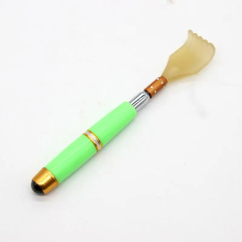 Extendable Magnetic Ball Hackle Back Scratcher Magnet Telescopic Qme Green