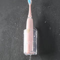 1Pc Electric Toothbrush Holder Toothbrush Hanging Rack Wall-mounted Toothbrush Storage Base Tooth Care Storage Stand Qme one size Transparent