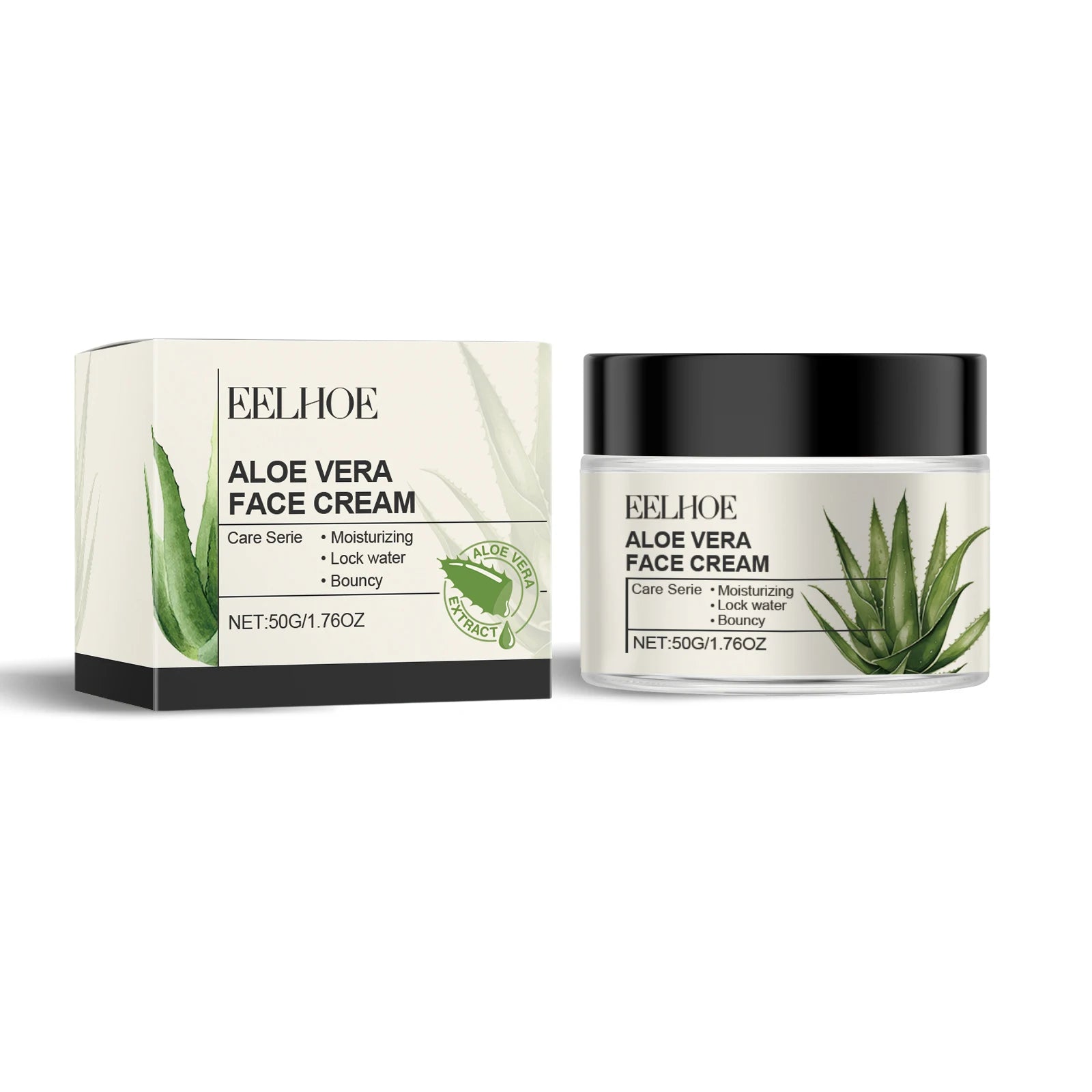 Advanced Facial Cream Daily Moisturizer Firming Skin Care Oil-Free, Fragrance Free, Non-Comedogenic Anti-Aging Face For Women Qme Aloe vera