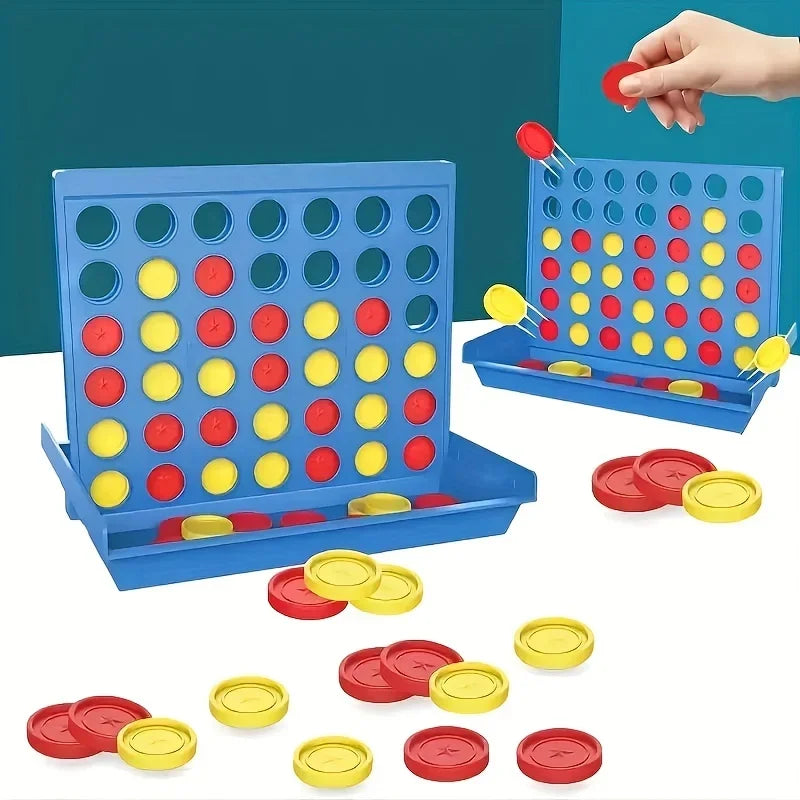 Four In A Row Bingo Chess Connect Classic Family Board Game Toys Fun Educational Toy for Kids Children Entertainment Board Games Qme