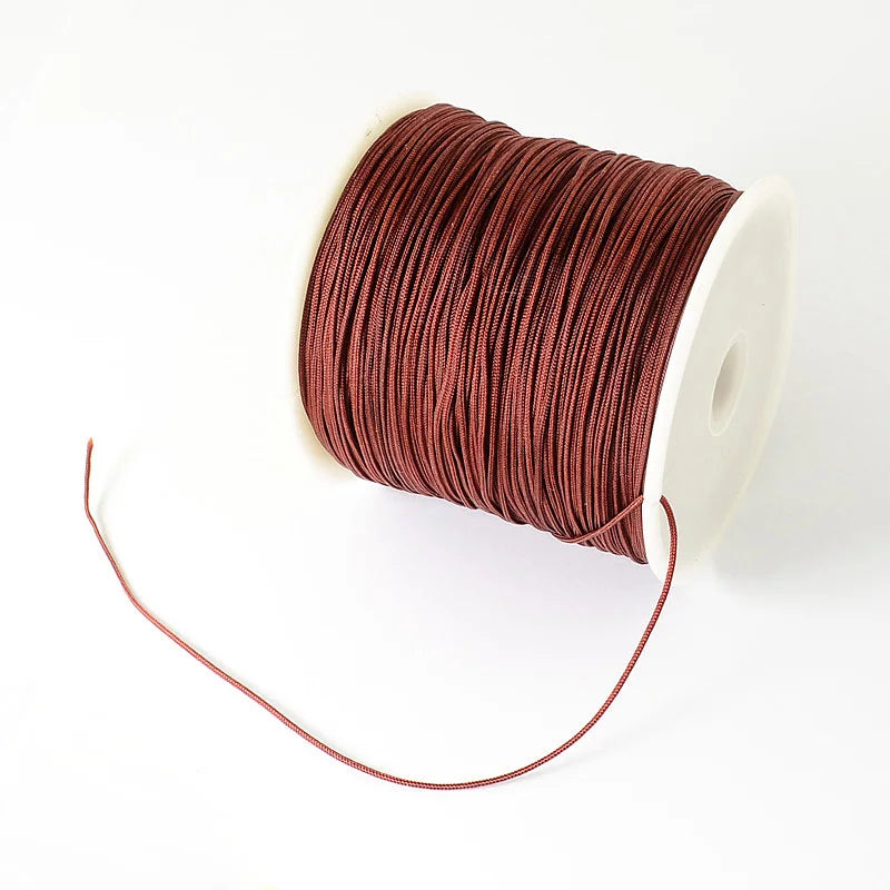 Pandahall About 150yards Rollbraided Nylon Thread Chinese Knotting