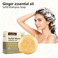 Ginger Jojoba Essential Oil Shampoo Soap Hair Care Deep Cleansing Qme Ginger Jojoba SOAP 60G