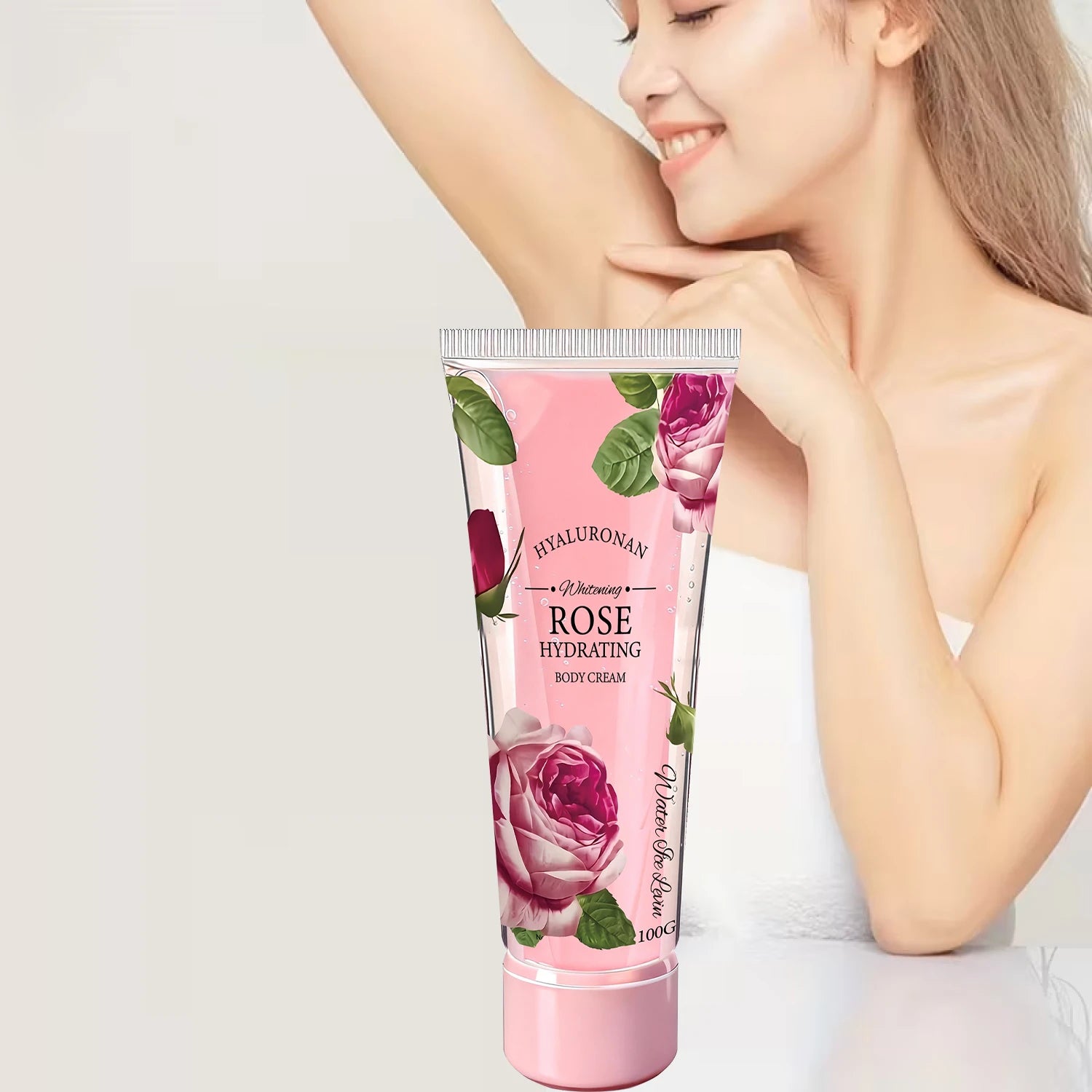 Body Cream with Niacinamide & Centella for Deep Moisturizing，Firming,Lightweight，Fast Absorption for All Skin Types Qme