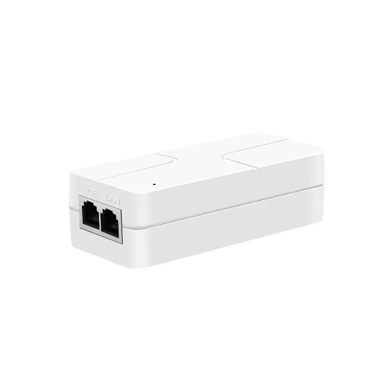 POE Power Adapter 15W Certified for Switch Camera Monitor Power Supply Charger Qme White
