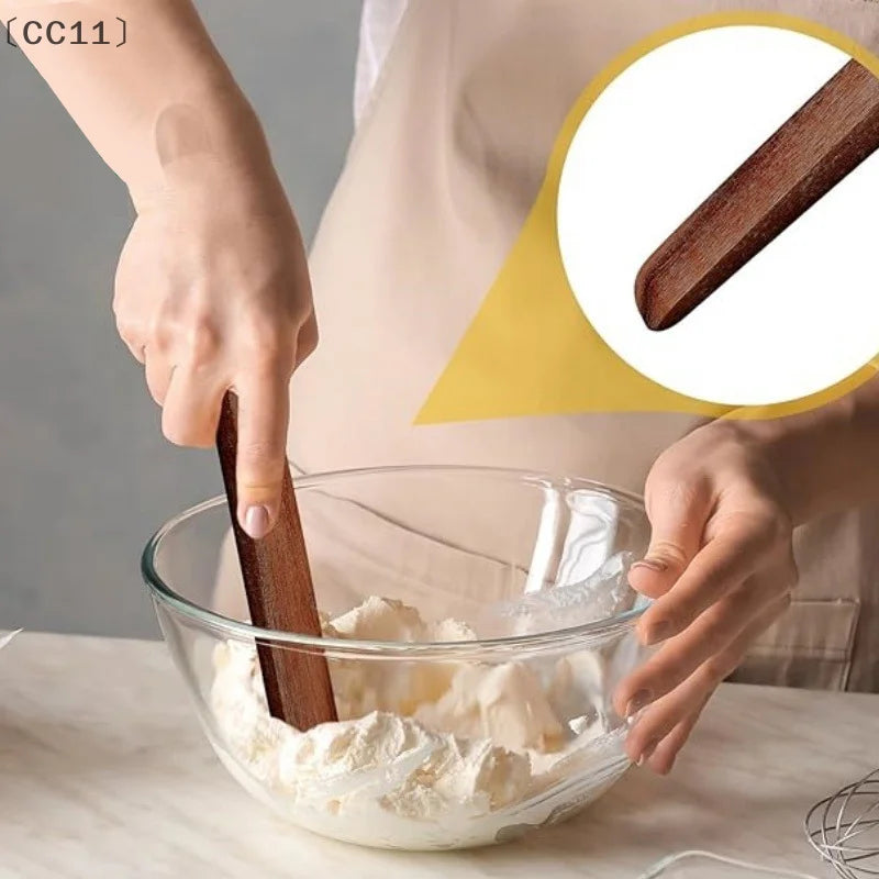 CC1111 Inch Wooden Sourdough Bread Mixing Stir Stick Spurtle Making Qme