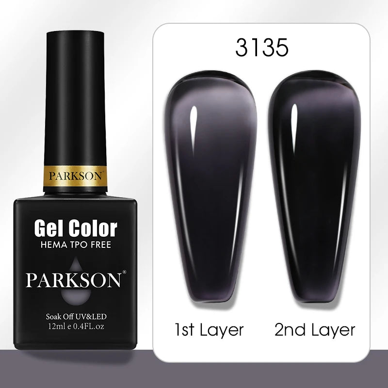 Parkson Colorful Nail Gel Polish Lacquer Soak Off UV LED Long Lasting
