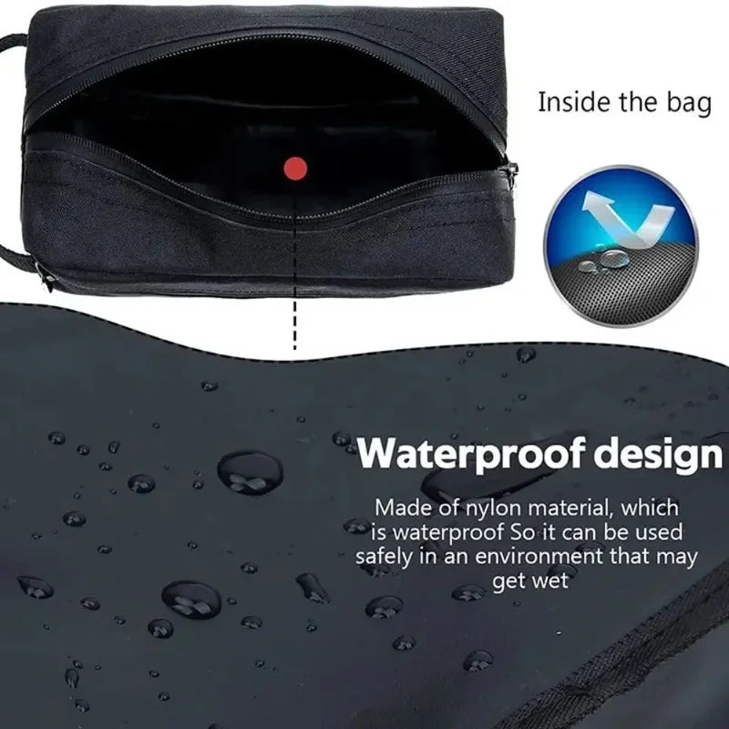 Waterproof Travel Toiletry Bag for Men Women Cosmetic Makeup Organizer Case Beauty Wash Pouch Handbag Gym Essentials Qme