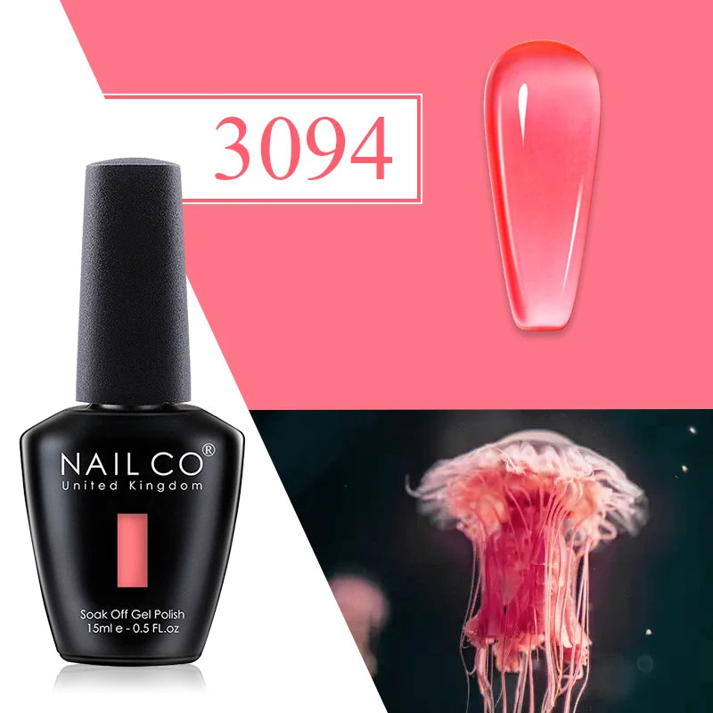 NAILCO Springsummer Hybrid Gel Nail Polish Semi-permanent UV Varnish