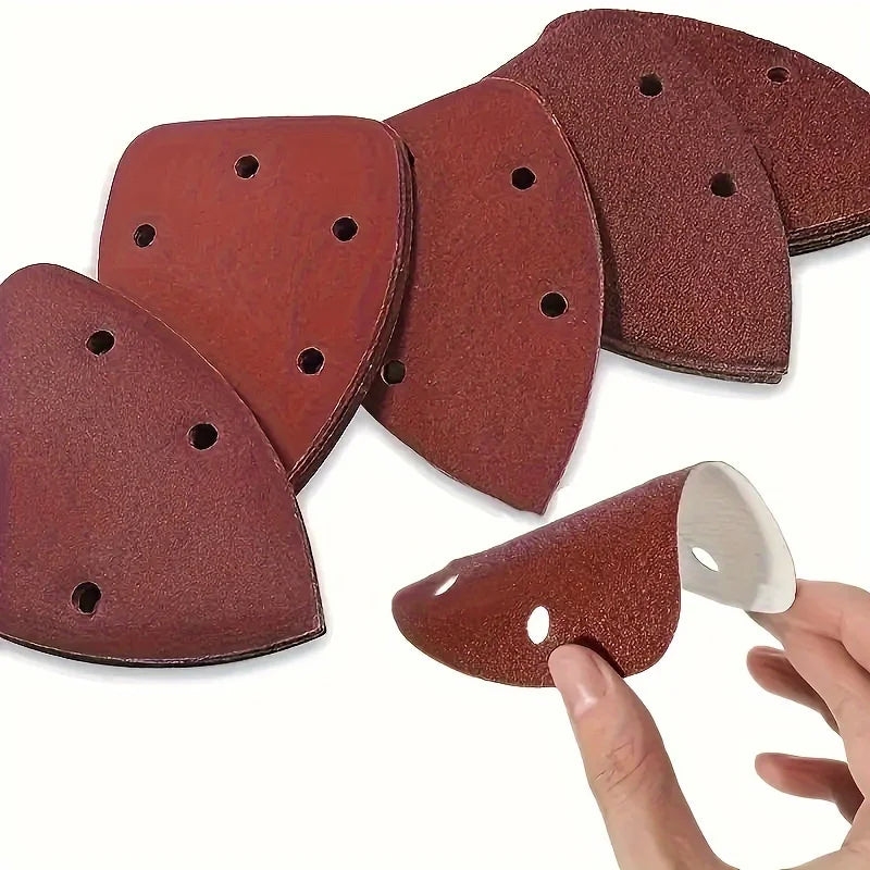 15/30Pcs mouse detail sander sandpaper sander replacement pad for 140mm mouse sander sander sheet assortment Qme