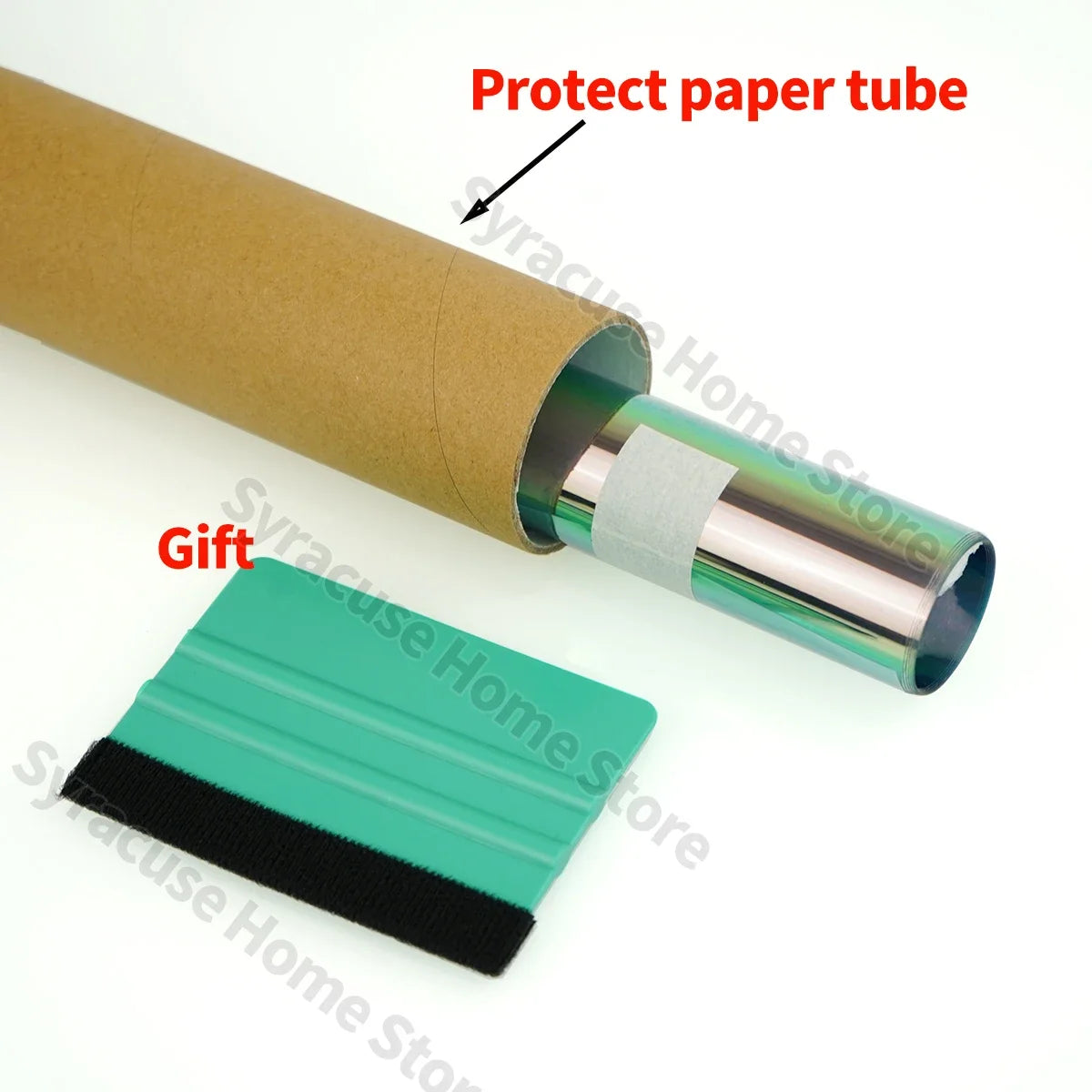 64% Chameleon Film Aurora Green Car Window Color Chanage Tint Glass Sticker Solar Decorative Protective Foils Qme
