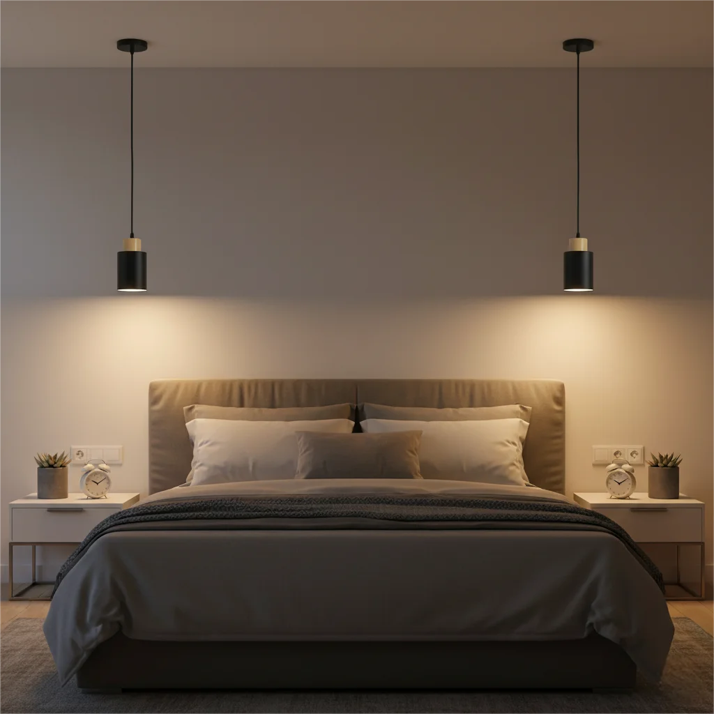 Minimalist Chandelier Bedroom Bedside Lamp Modern Nordic Restaurant Ssingle Head Small Chandelier Bar Counter Small Chandelier Qme