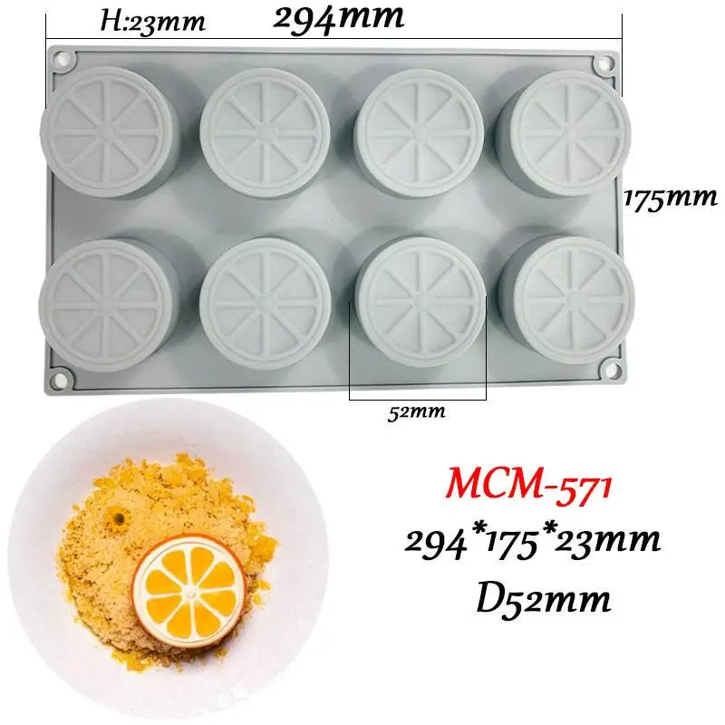 Chestnut Raspberry Peanut Mushroom Silicone Mold Fondant Cake DIY Qme MCM571