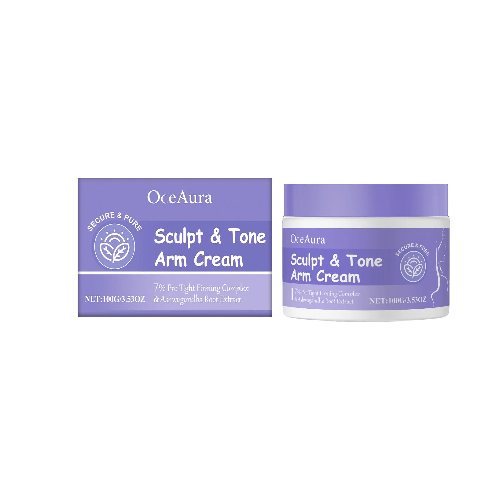 Sculpt & Tone Arm Firming Cream Remove Wrinkles Lifting Skin Anti Sagging Arm Massage Tightening Fast Shipping Body Care Cream Qme 100g Boxed
