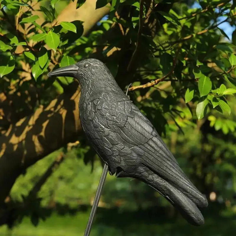 Simulation Crow Black Raven Bird Repellent Natural Pest Control Repellent Bird Raven Prop Scary Decor Party Halloween Crow Decor Qme