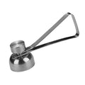 Eggshell Topper Cutter Stainless Steel Egg Cracker Opener Remover Qme L silvery