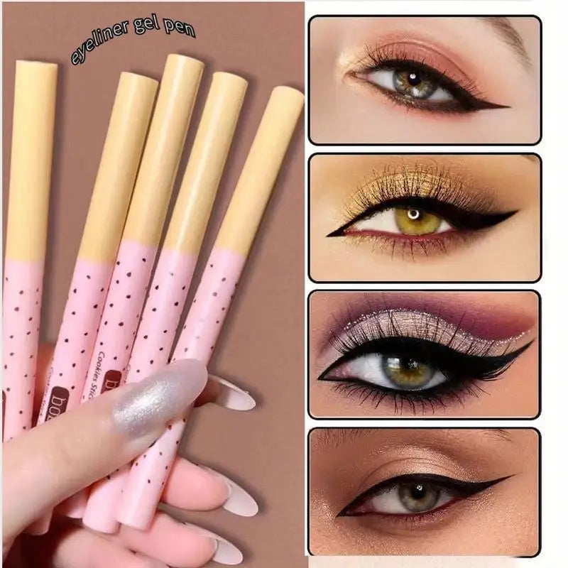 Eyeliner Gel Pencil Eye Silkworm Pen Long-lasting Waterproof Qme