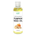 GZE Pumpkin Seed Carrier Oil Organic Pure Natural Cold Pressed Unrefined Oil for Skin, Hair, Body Qme Pumpkin Seed Oil