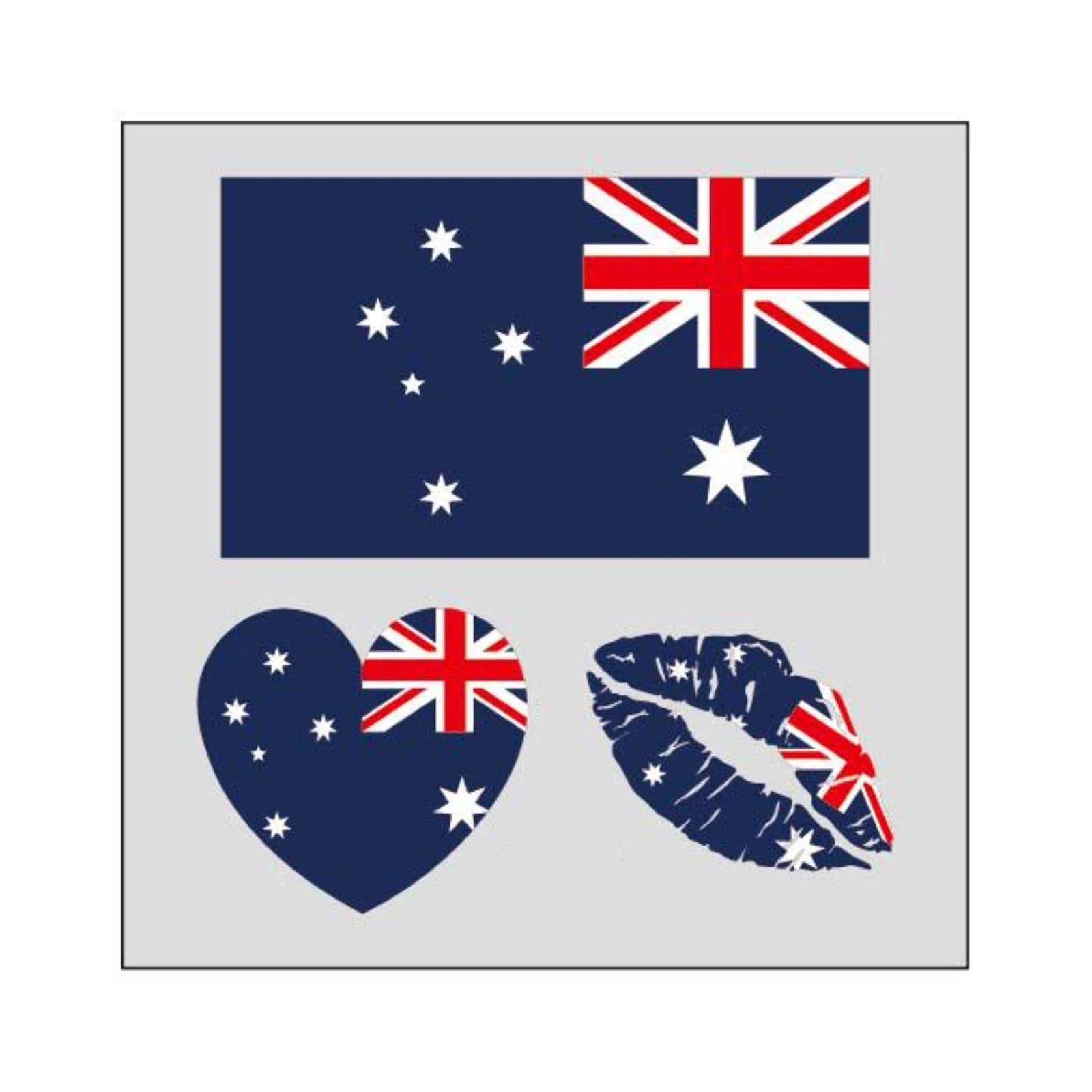 National Flag Football Fan Temporary Tattoos Face Body Decorative Stickers Event Cheering Props Suitable for Adults and Children Qme P