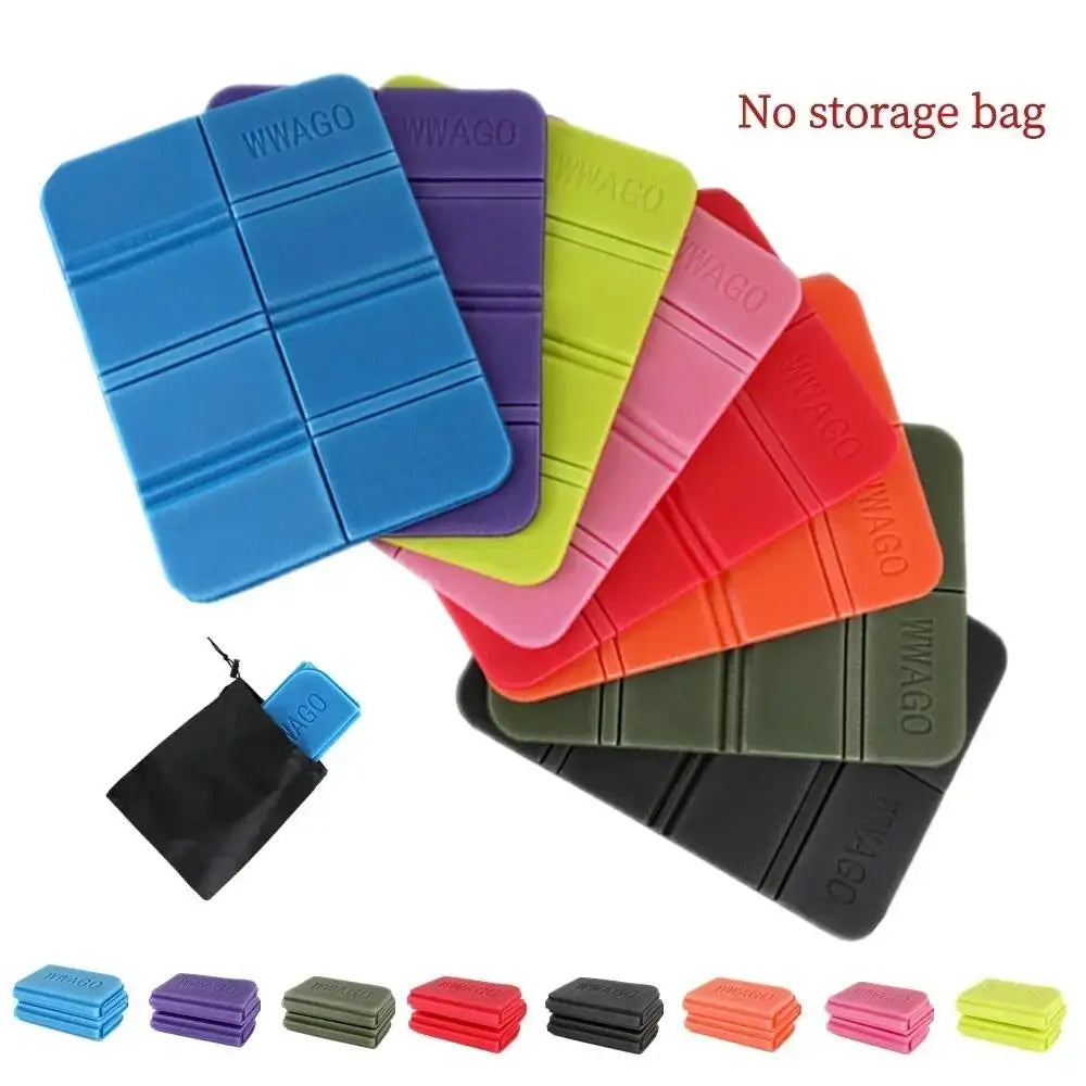 8 Color Portable Single Pad Outdoor Folding Pad Seat Cushion Picnic Mat Waterproof Moisture-proof EVA Household Products Qme