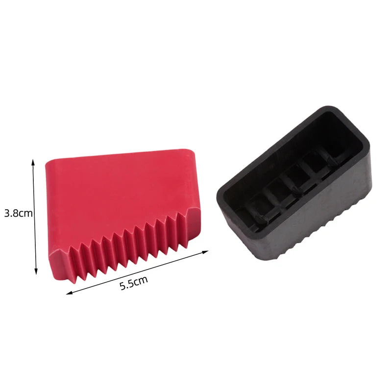 2/4Pcs Step Ladder Feet Covers Versatile Ladder Leg Covers Non-Skid Ladder Pads Rubber Foot Pad Insulating Foot Sleeve Qme