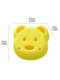 Cartoon Bear Equipped DIY Sandwich Mold Children's Lunch Box Cutting Qme 1pc