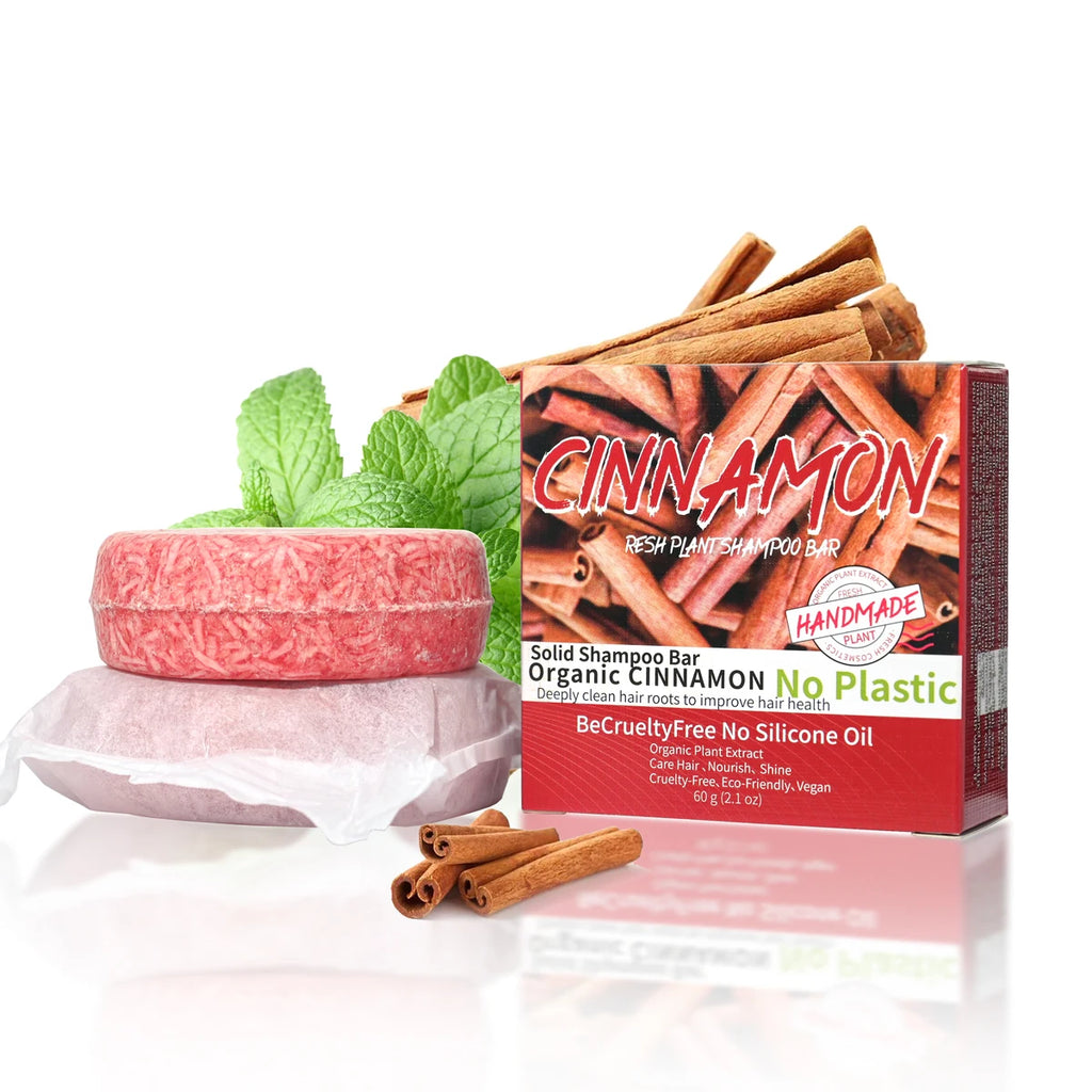Private Label Cinnamon Essential Oil Shampoo Soap Handmade Organic Qme
