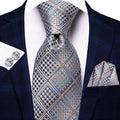 Designer Elegant Mens Ties Gentlemen Purple Novelty Luxury Men